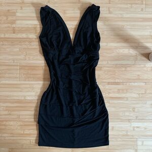 Windsor Black Backless Dress
